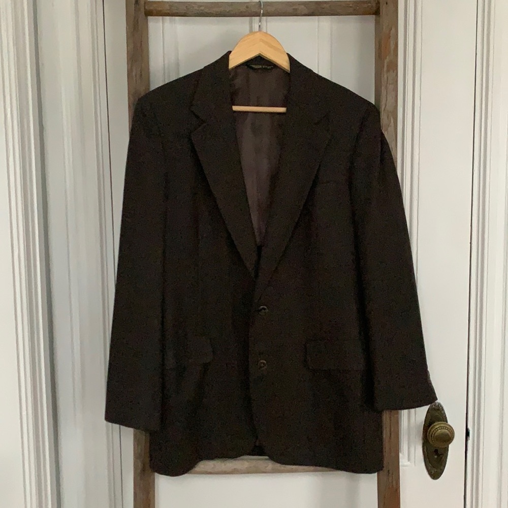 Vintage Brown Field Brothers Full Suit - Size Medium